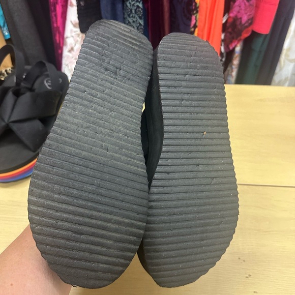 Rocket Dog Women's Hanalei Grosgrain Cotton/Heeled Platform Sandal Size 11 EUC - Picture 9 of 9